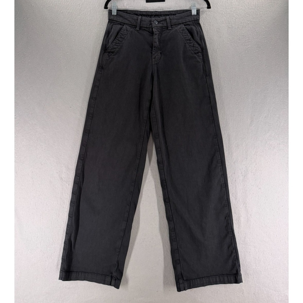 American Eagle Pants Size 2‎ Mid-Rise Baggy Wide Leg Y2K Minimalist Skater Work